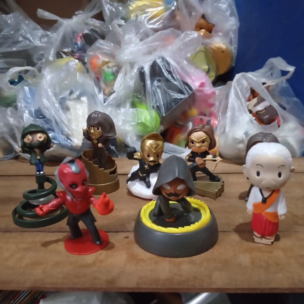 kfc toys chaki meal satria dewa gatot kaca