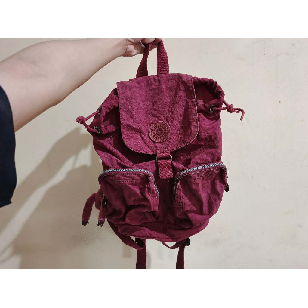 Tas ransel Kipling preloved bekas