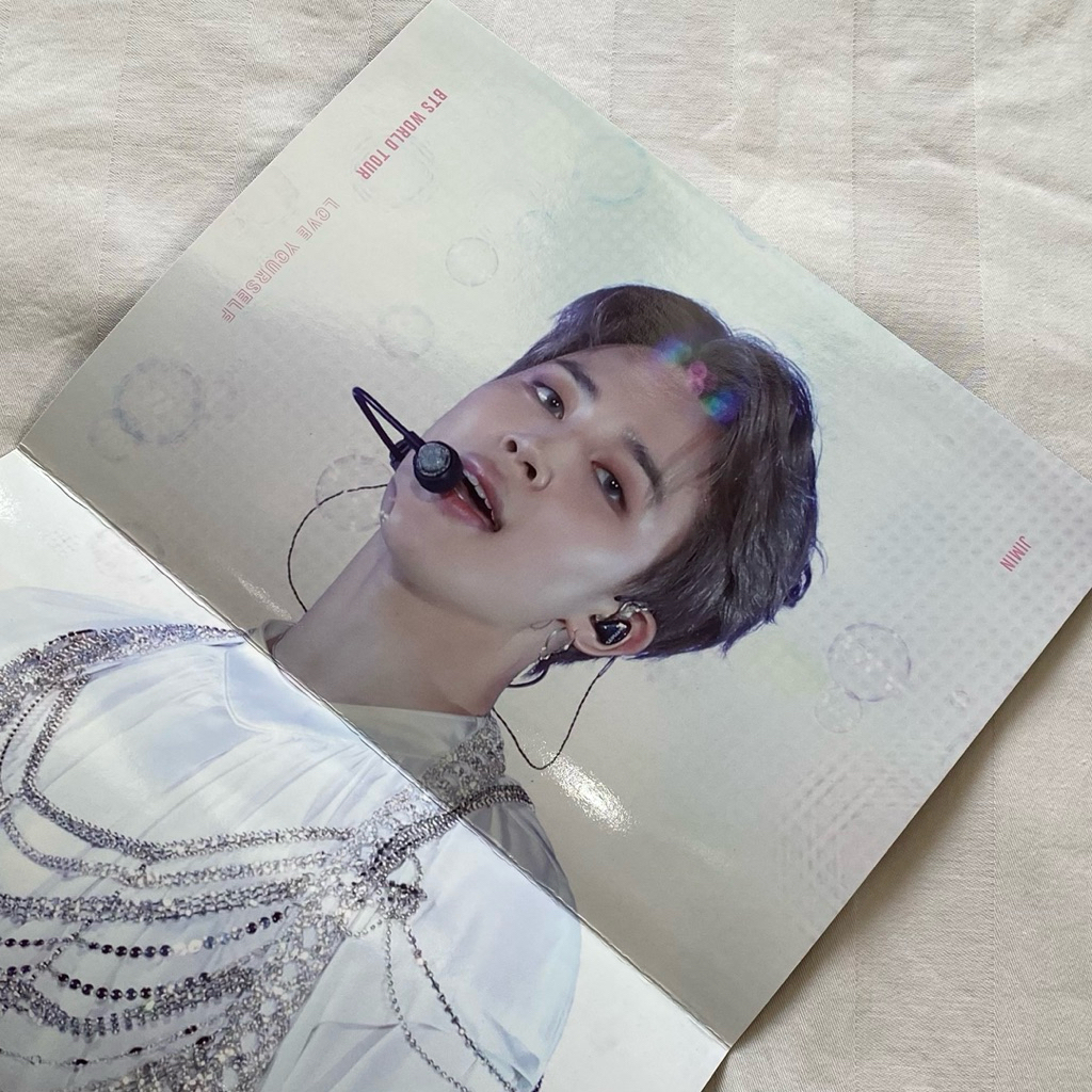 [READY STOCK] BTS Jimin Love Yourself World Tour Seoul DVD Official Poster