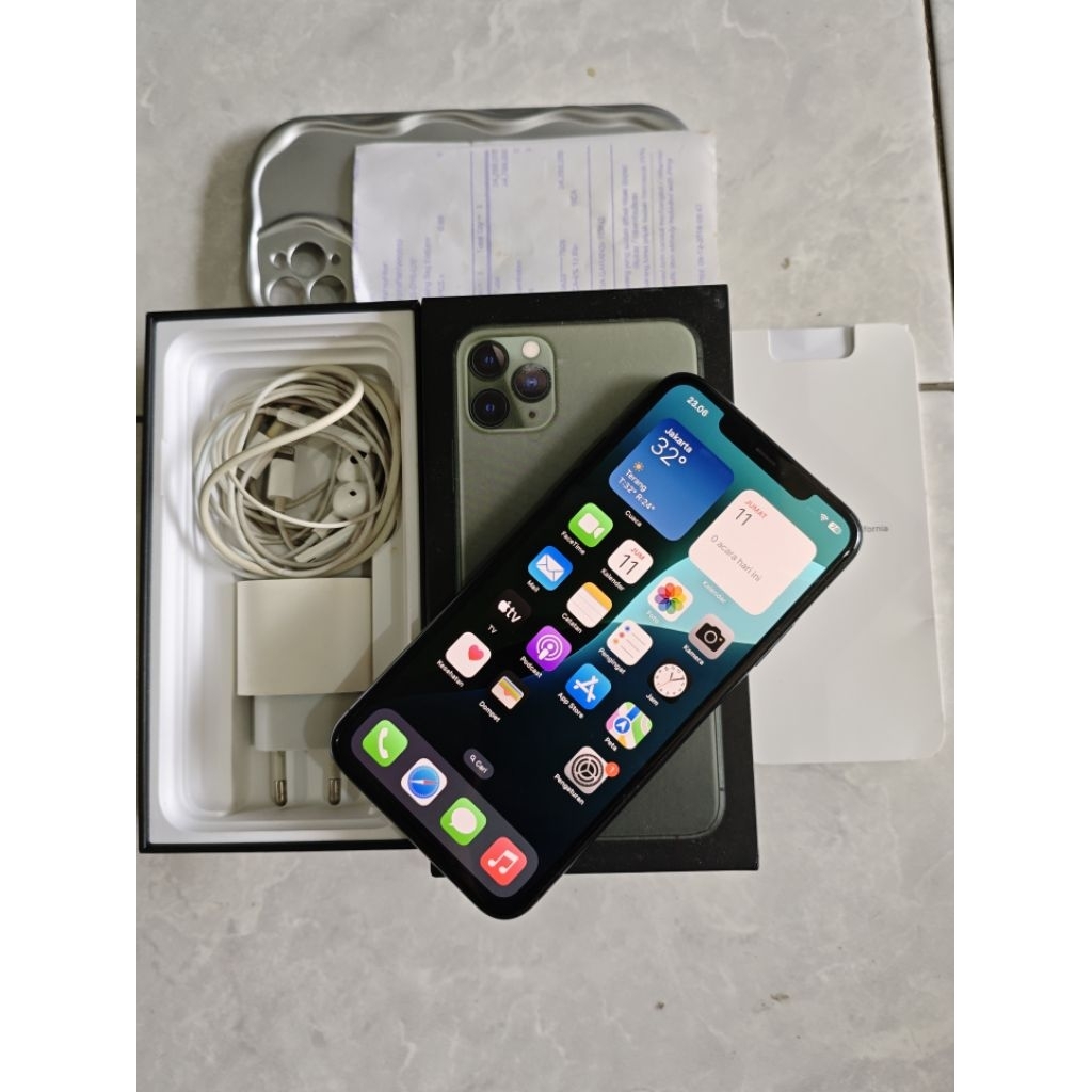 Iphone 11 Pro Max 256Gb ibox Fullset ori