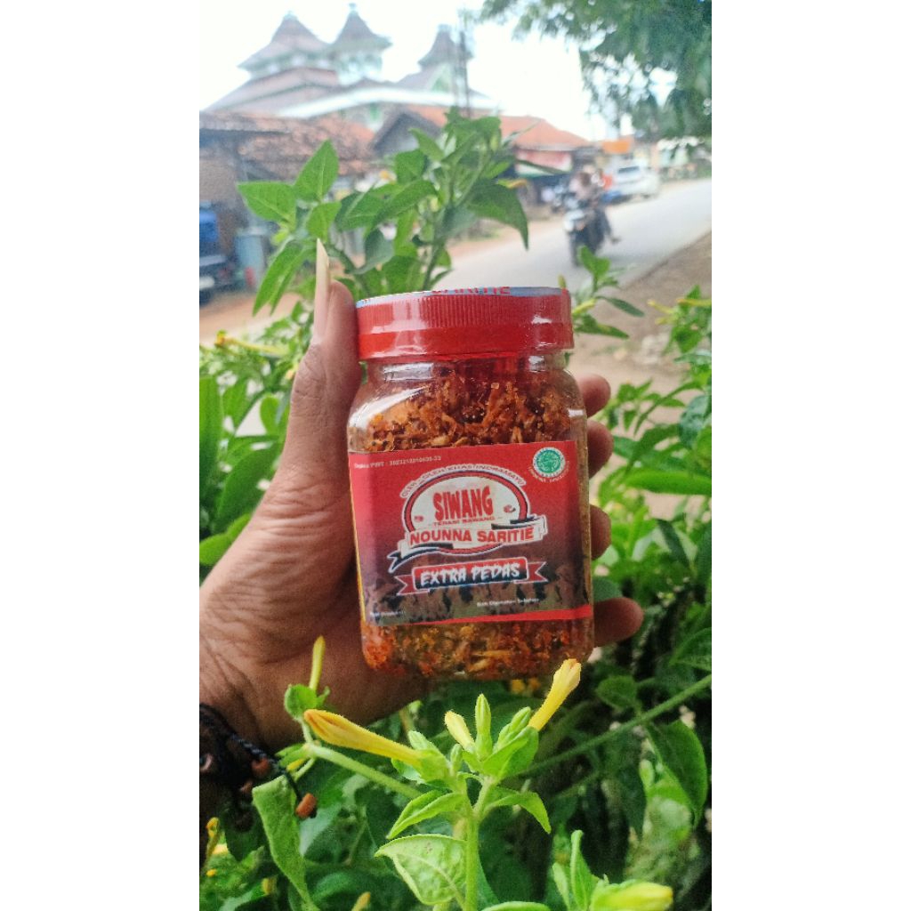 

Promo Siwang Terasi Bawang Extra Pedas 170gr / Siwang Nounna Saritie Khas Indramayu