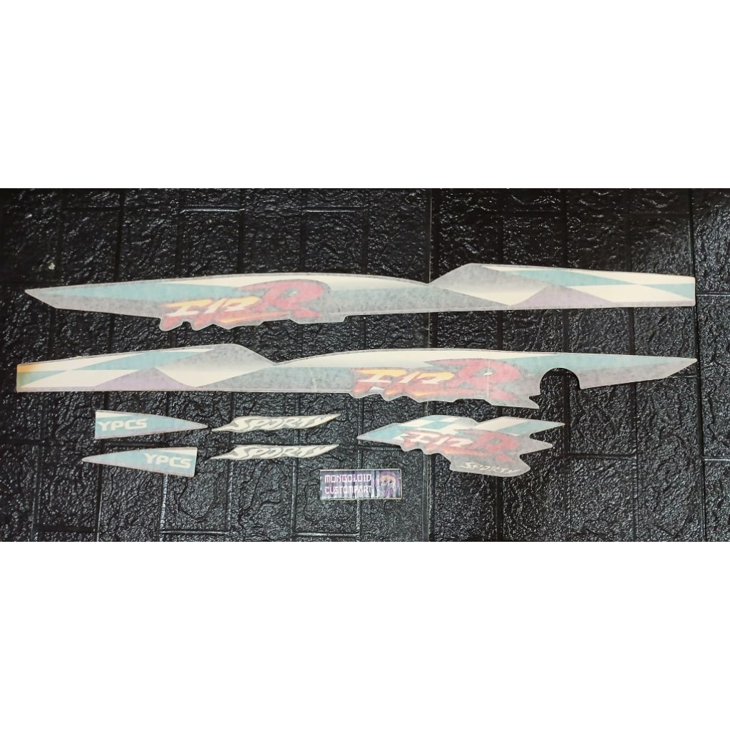 copy original Striping sticker stiker lis polet yamaha FIZR FIZ R tahun 1998