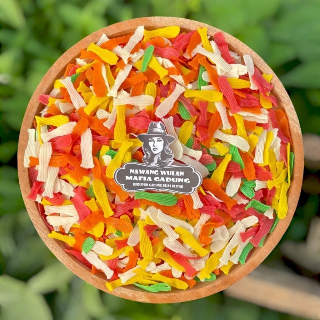 

KERUPUK BAWANG RASA IKAN WARNA WARNI Krupuk Fuji Mentah Kuda Terbang Sidoarjo Enak Gurih Renyah