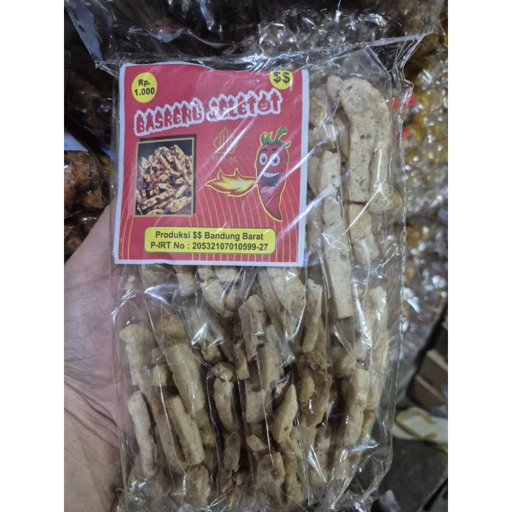

basreng putih gurih asin enak 1pak isi 12pcs