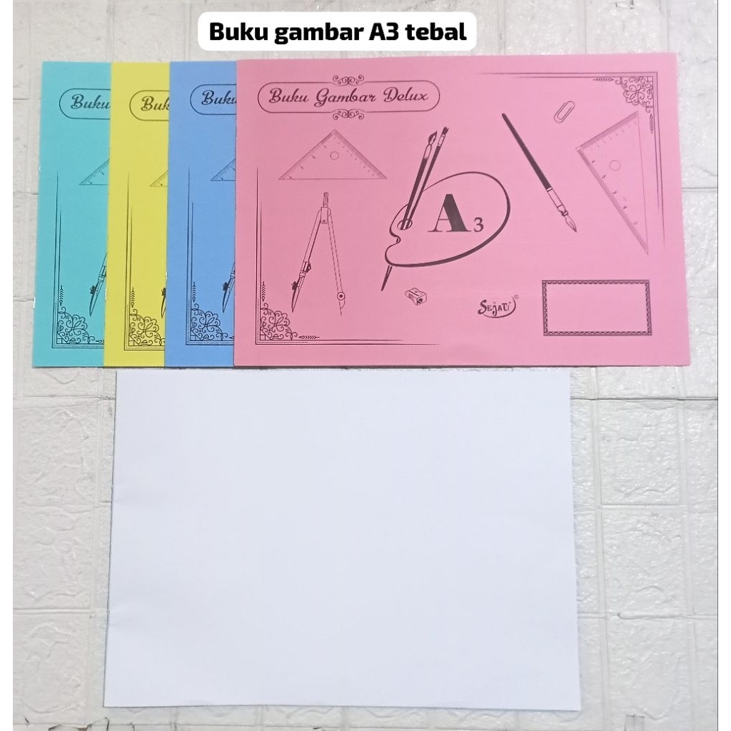 

buku gambar A3 tebal ** GOH