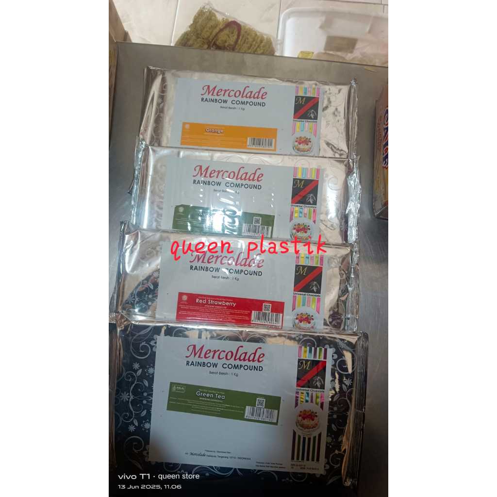 

Coklat Batang Mercolade Warna Warni Cokelat Aneka Rasa +- 1 kg