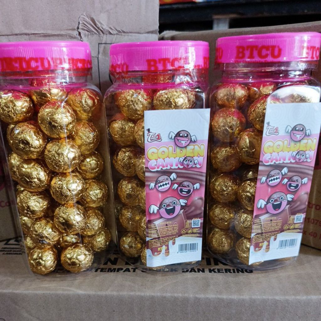 

Tobelo golden balls 40pcs