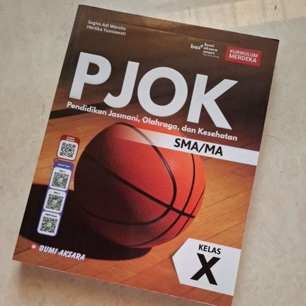 Buku murah ORI Pendidikan Jasmani Olahraga dan Kesehatan PJOK SMA X XI Bumi Aksara Kurikulum Merdeka