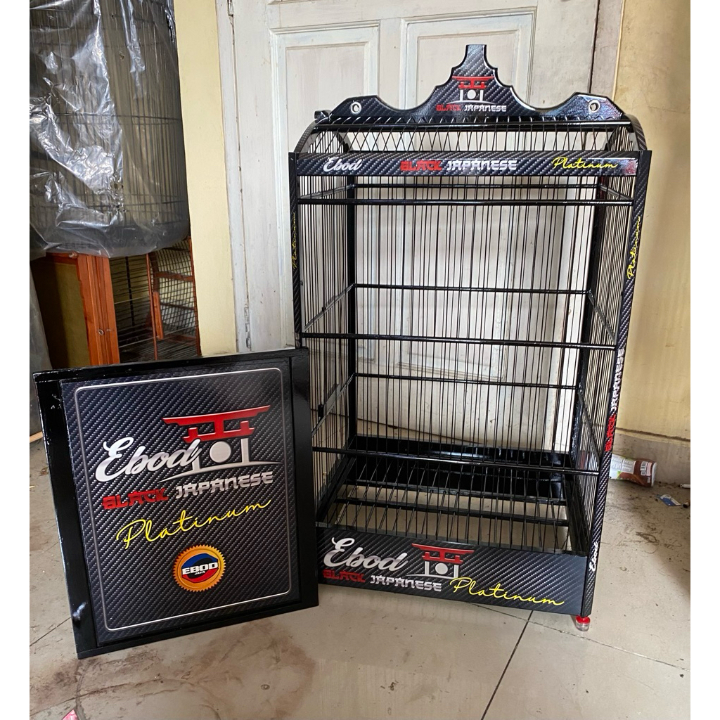 KANDANG SANGKAR EBODJAYA KOTAK RUJI FIBER No2