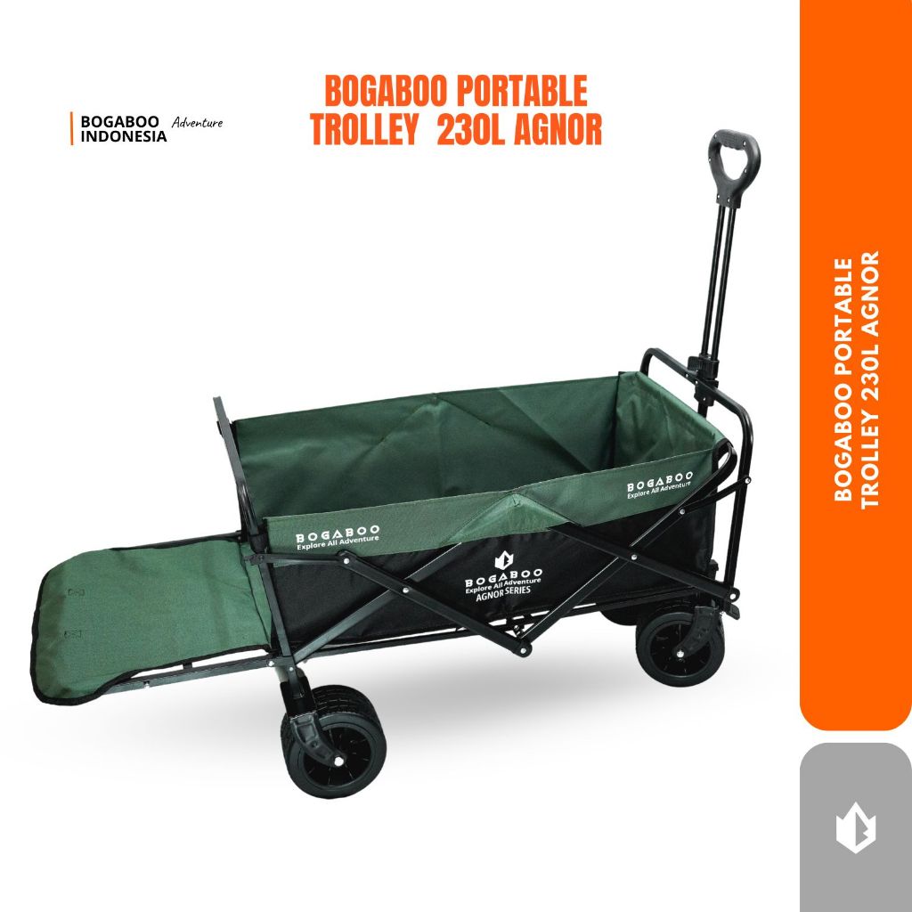 Bogaboo AGNOR Portable Trolley 230 L  L / Troli Multifungsi Untuk Camping Ground Family - TROLLY BEL