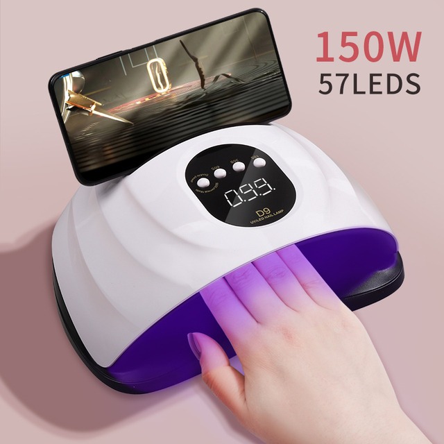 Pengering Kutek Kuku UV LED Nail Dryer Lamp 150W 57 LED