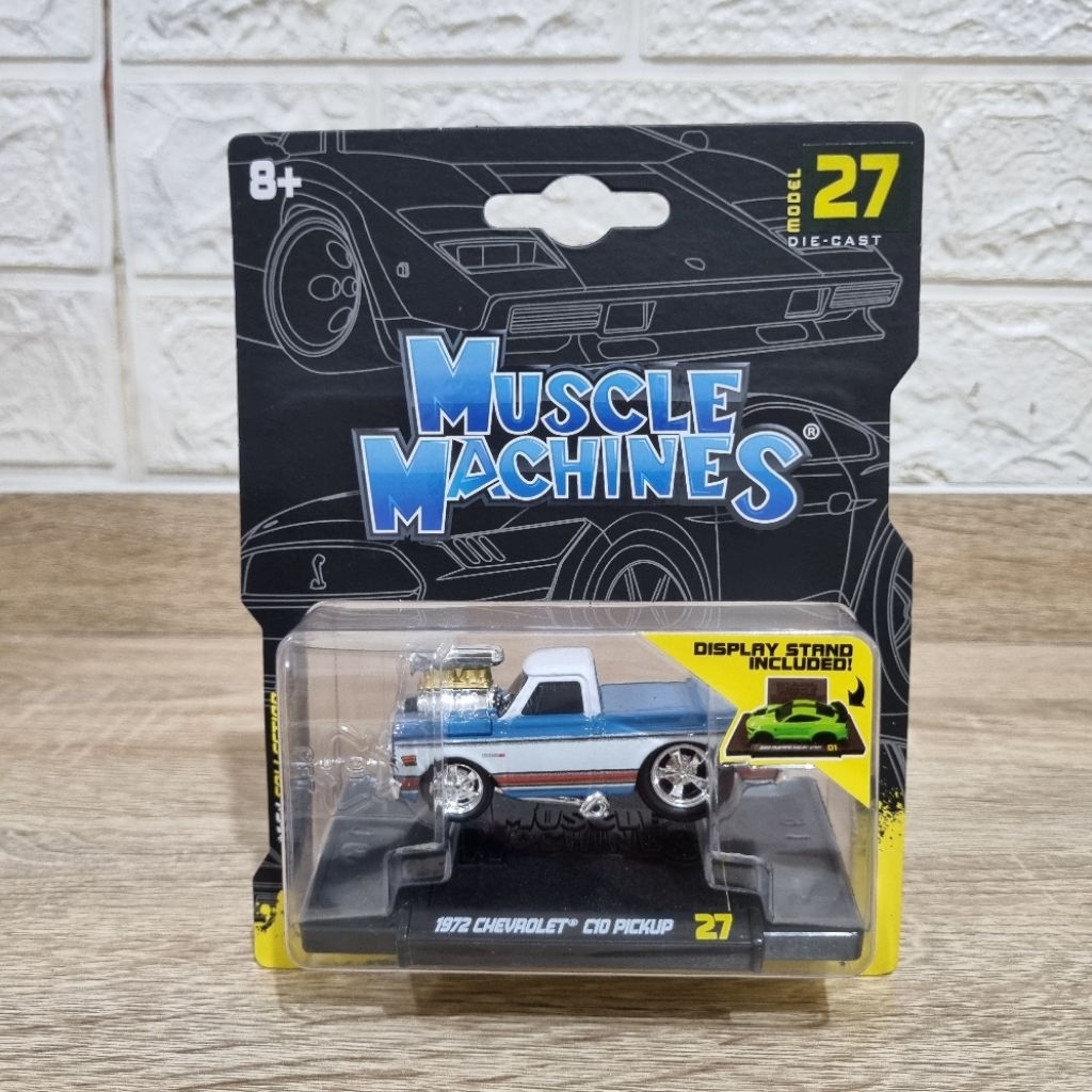 Maisto Muscle Machines Series Diecast 1972 CHEVROLET C10 PICK UP Original