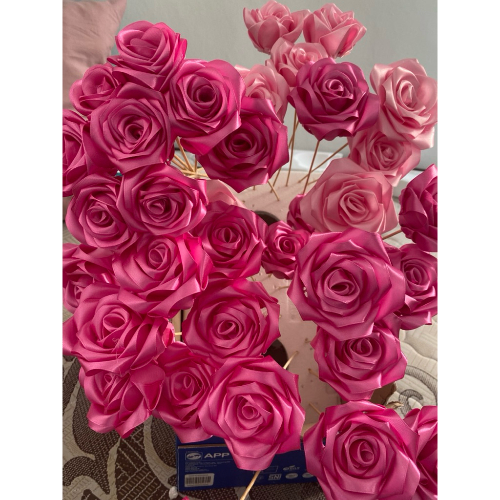 

BUNGA PITA SATIN SUDAH JADI