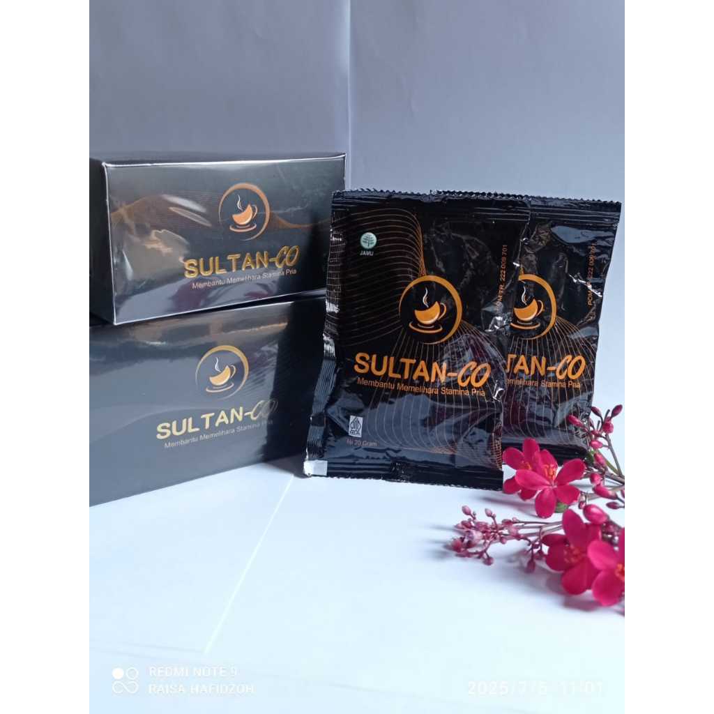 

Ready Kopi Sultan Co Harga Murah 2 variasi Box
