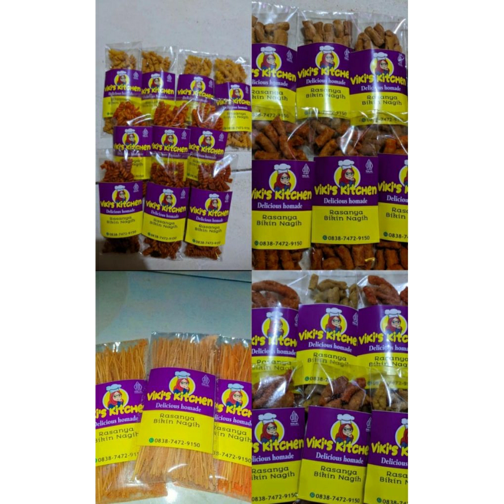 

Paket bundling snack mix 20pcs