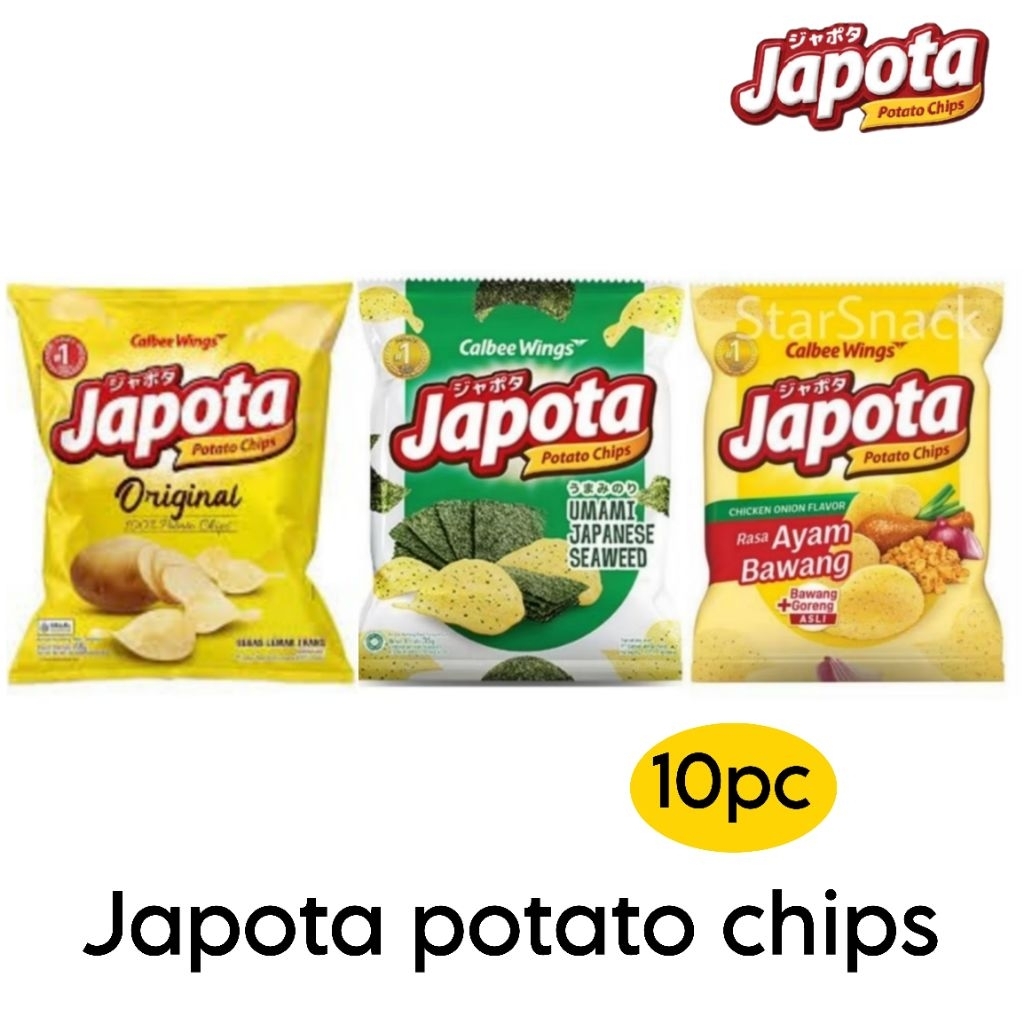 

Japota Ayam original Rumput laut isi 10 pc/renteng