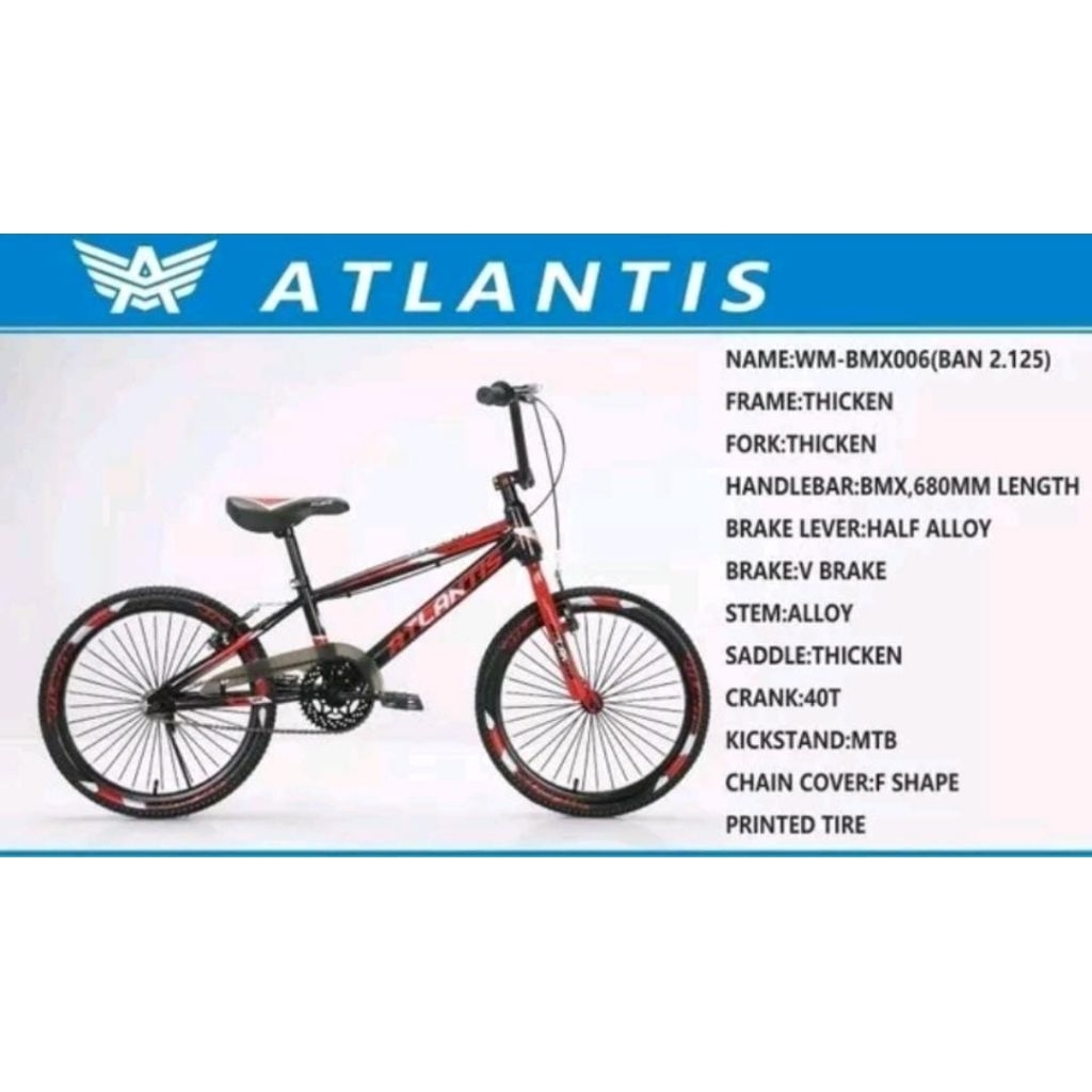 sepeda BMX 20inc Atlantis