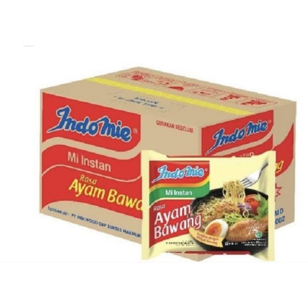 

INDOMIE Bawang/Soto Mie/Kare Ayam