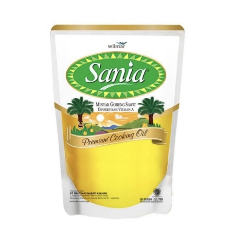 

Minyak Goreng Sania Kemasn 1 Liter Kualitas Premium & Berkualitas
