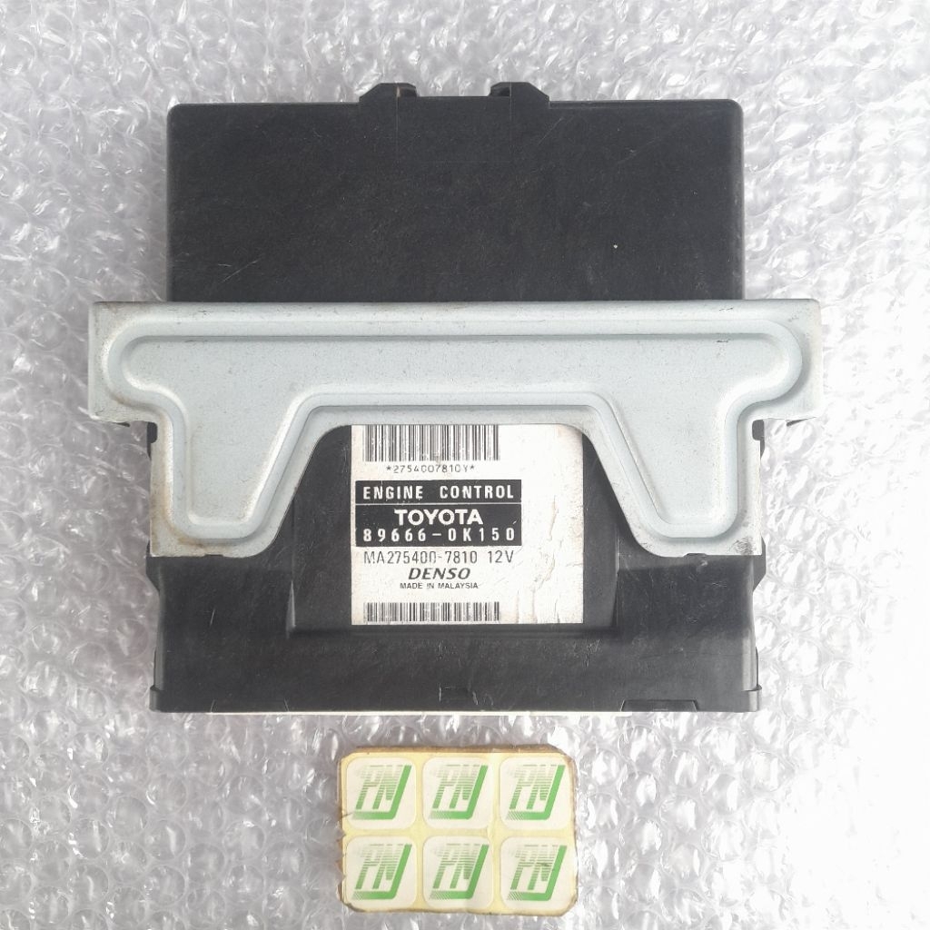 Ecu Komputer Computer Toyota Innova 2011 2012 2013 2014 2015 Bensin Manual MT 89666-0K150 Asli