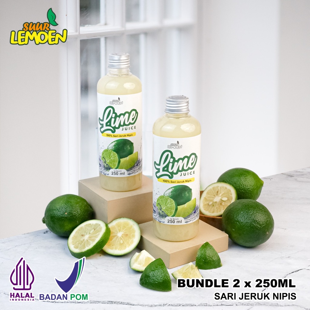 

Suur Lemoen - Sari Jeruk Nipis 2x250ml Murni Halal