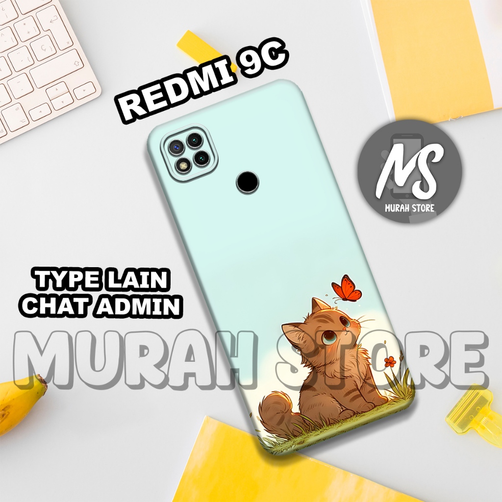 Softcase Karet REDMI 9C/MS29/Motif ANIME/Case REDMI 9C/Silikon REDMI 9C
