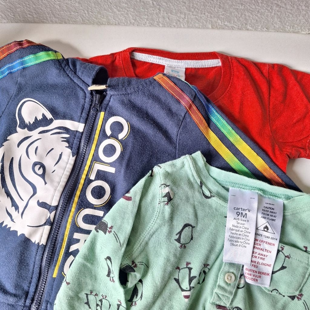 [Preloved] Baju Anak Branded Baju Bayi Second Cardigan Anak Jaket Anak