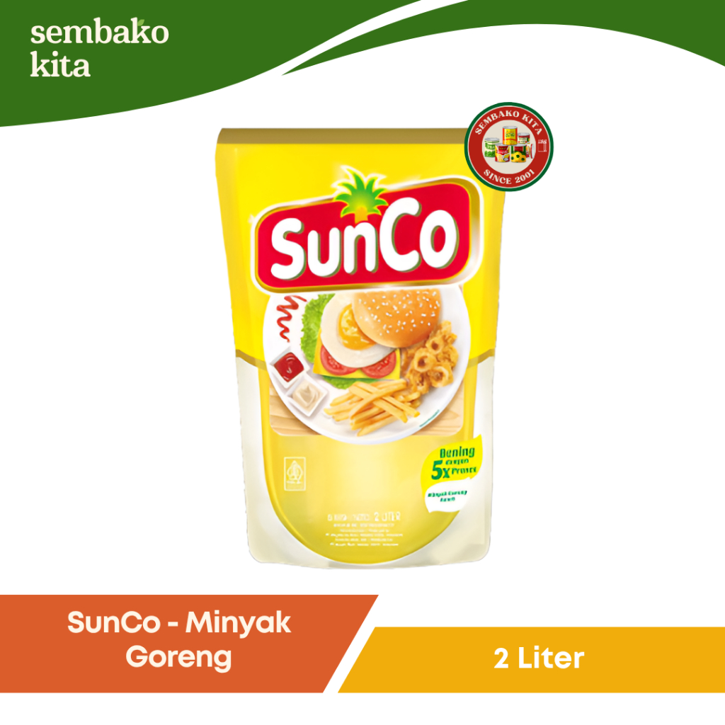 

Minyak Goreng SunCo – Pouch 2 L