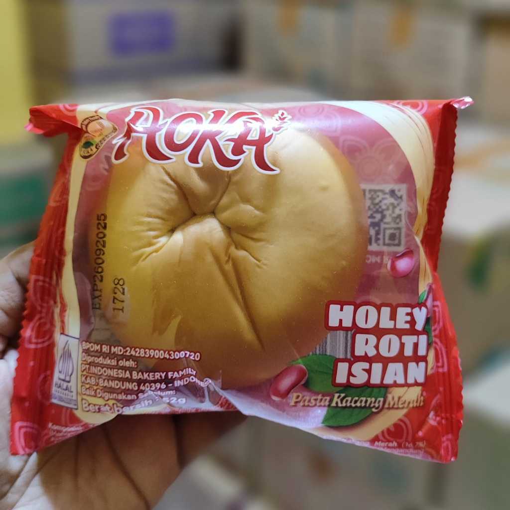 

ROTI BUN AOKA HOLEY ISIAN SELAI MELIMPAH