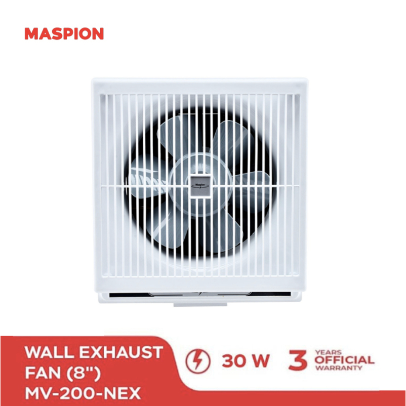 KIPAS HISAP MASPION MV 200 NEX EXHAUST FAN Ukuran 8 inch 20cm