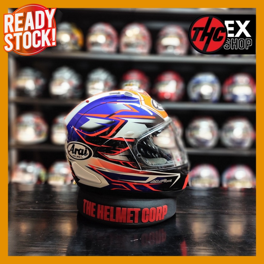 ARAI RX-7X GHOST BLUE SIZE XL SECOND 2ND ORIGINAL FULL FACE HELMET