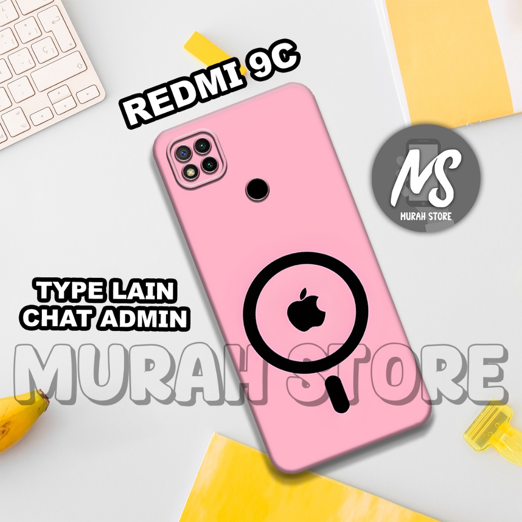 Softcase Karet REDMI 9C/MS32/Motif RING/Case REDMI 9C/Silikon REDMI 9C