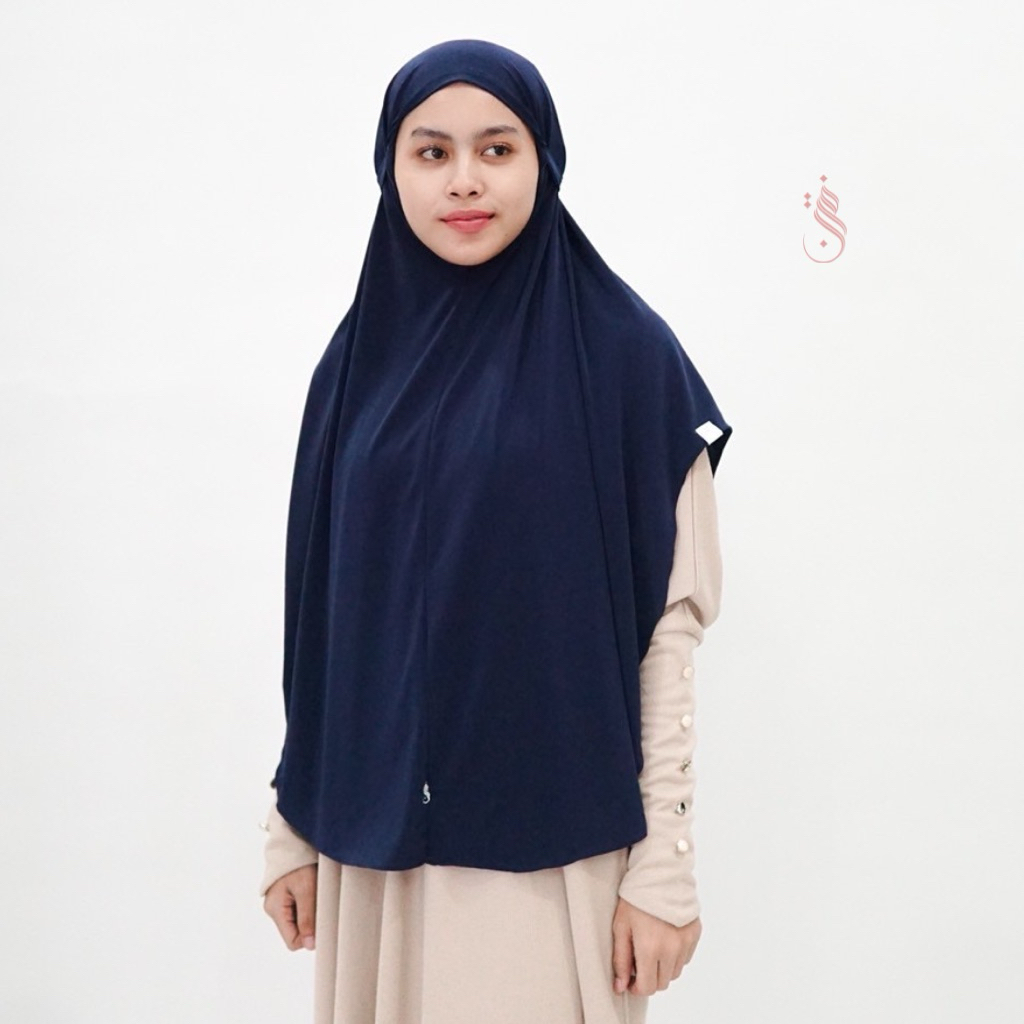 FATTANA | Sohwa Bergo | Hijab Sport Syar’i Bergo Tali Simple Bahan Jersey ITY Premium Motif Polos