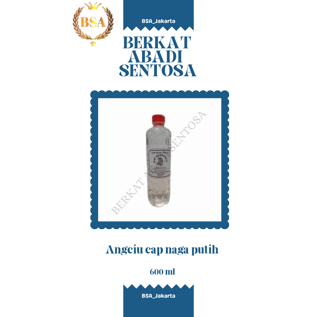 

Angciu cap naga putih (600 ml)