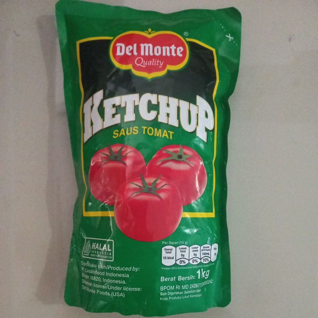 

Del Monte Saus Tomat Ketchup 1kg