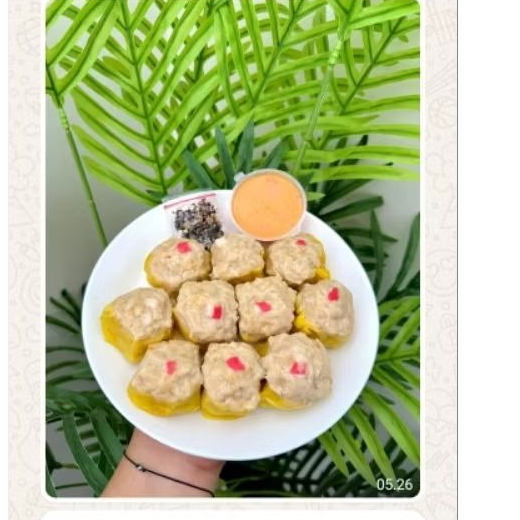 

Dimsum mentai isi 10