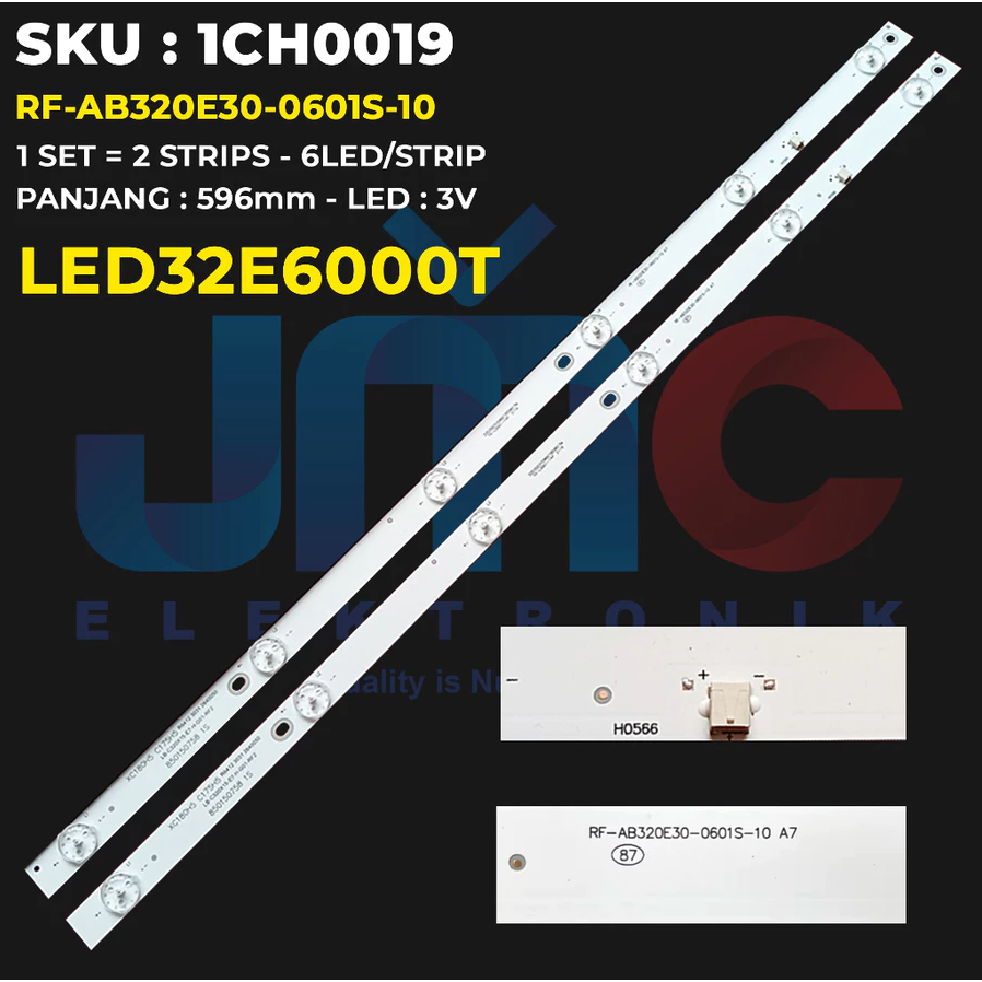 BACKLIGHT TV LED CHANGHONG 32 INCH LED32E6000T 32E6000T