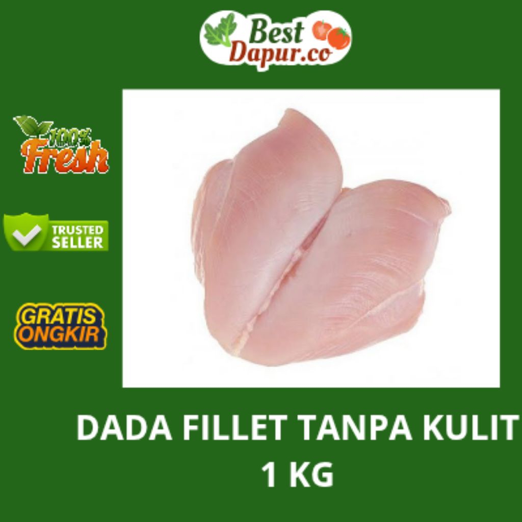 

DADA FILLET BONELESS 1 KG -- Bess Dapur .Co