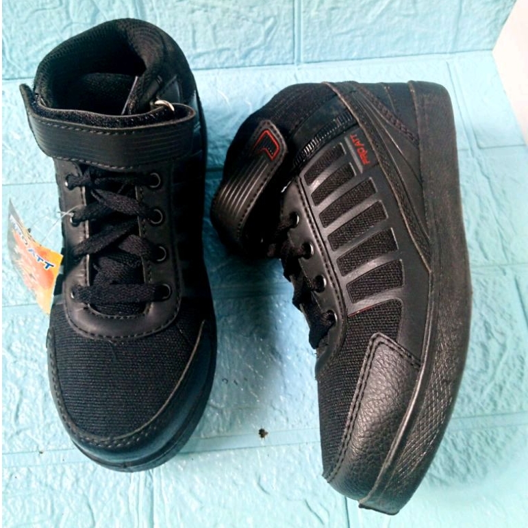sepatu sekolah pro ATT sepatu sekolah anak TK sepatu sekolah anak SD sepatu sekolah full black