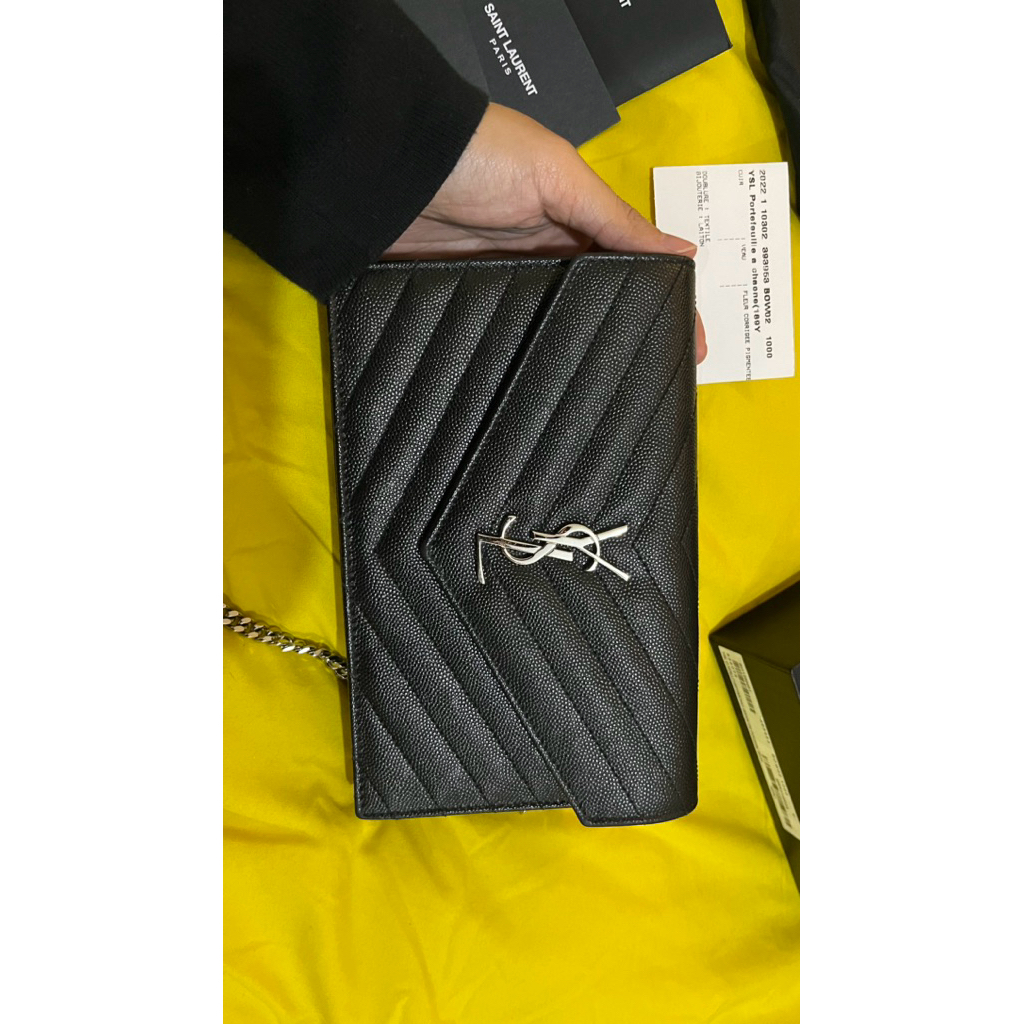 YSL WOC BLACK 19cm [preloved]