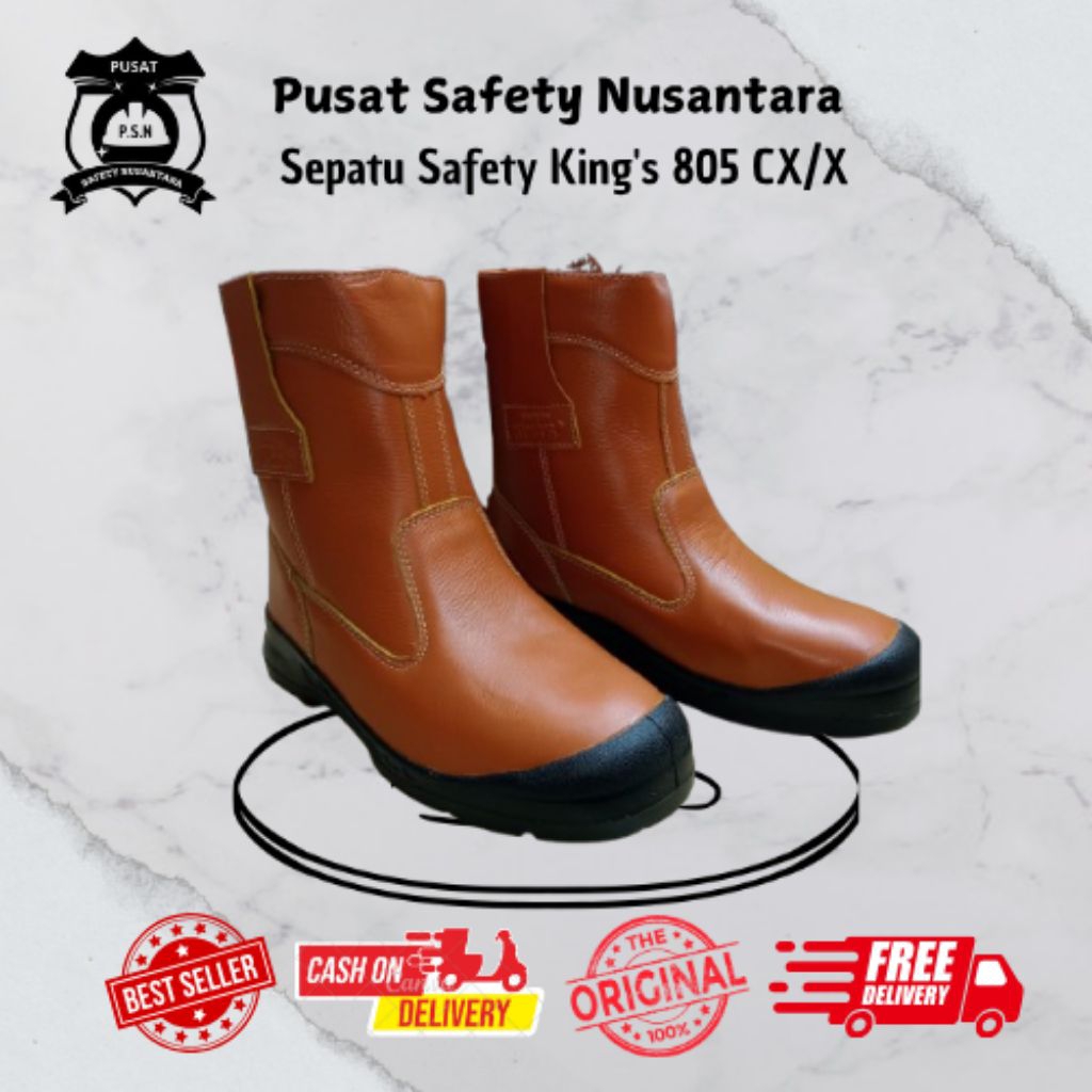 SEPATU SAFETY KING'S KWD 805 CX/SEPATU SAFETY KING'S 805/SEPATU KESEMPATAN