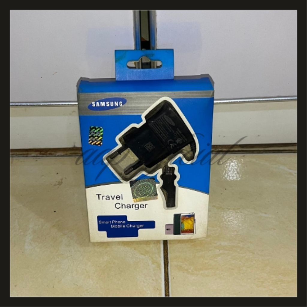 Charger HP Samsung Original Travel Mudah Dibawa Charger Smart Phone Mobile Charger