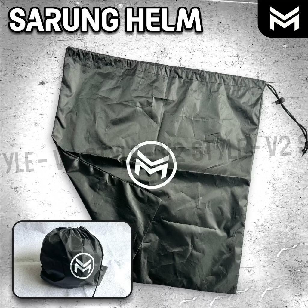 SARUNG HELM WATERPROOF / Sarung Helm Anti Air Waterproof / SARUNG HELM WATERPROOF BUNGKUS HELEM TAS 