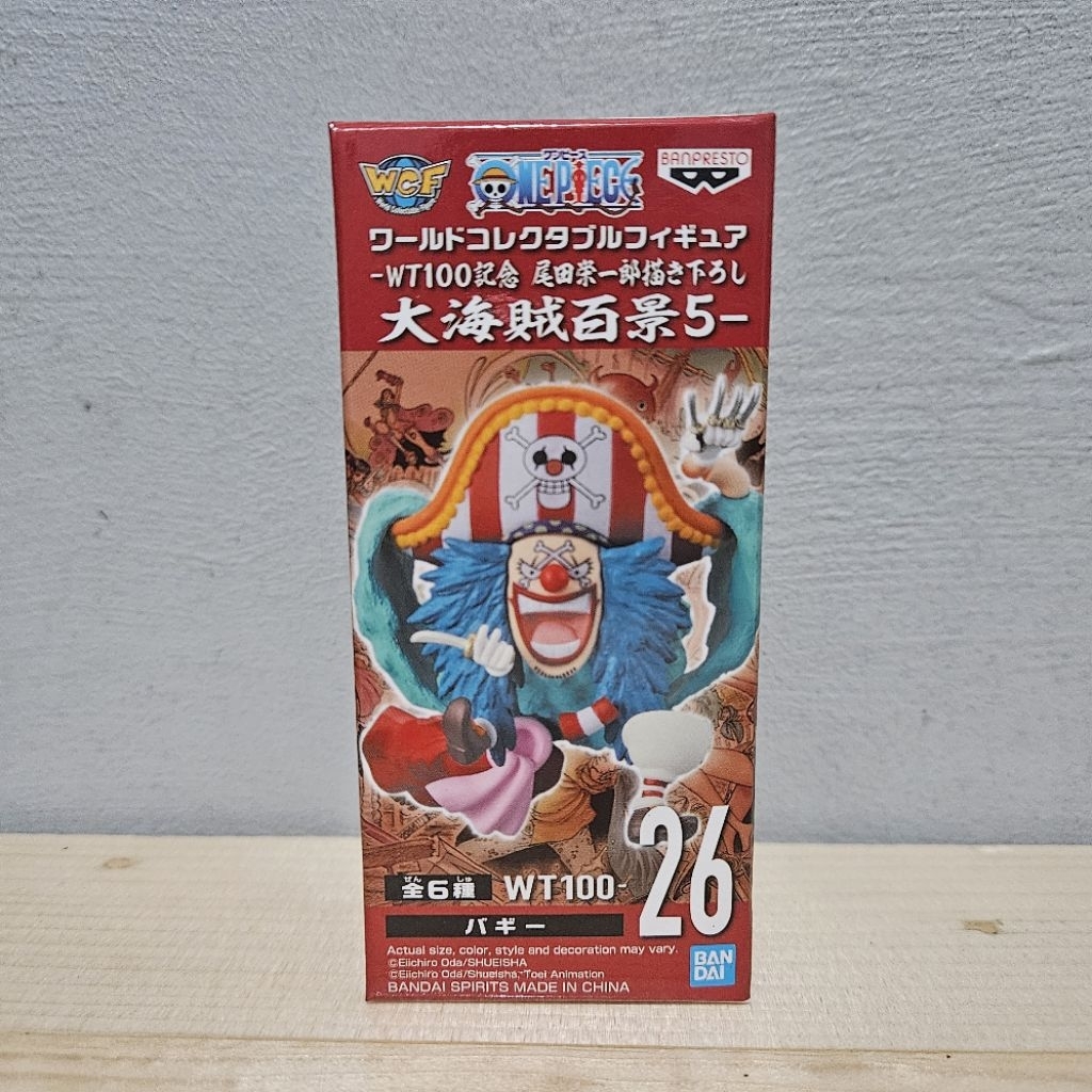 WCF One Piece Buggy The Great Pirate WT100 Vol.5 Original Asver MISB