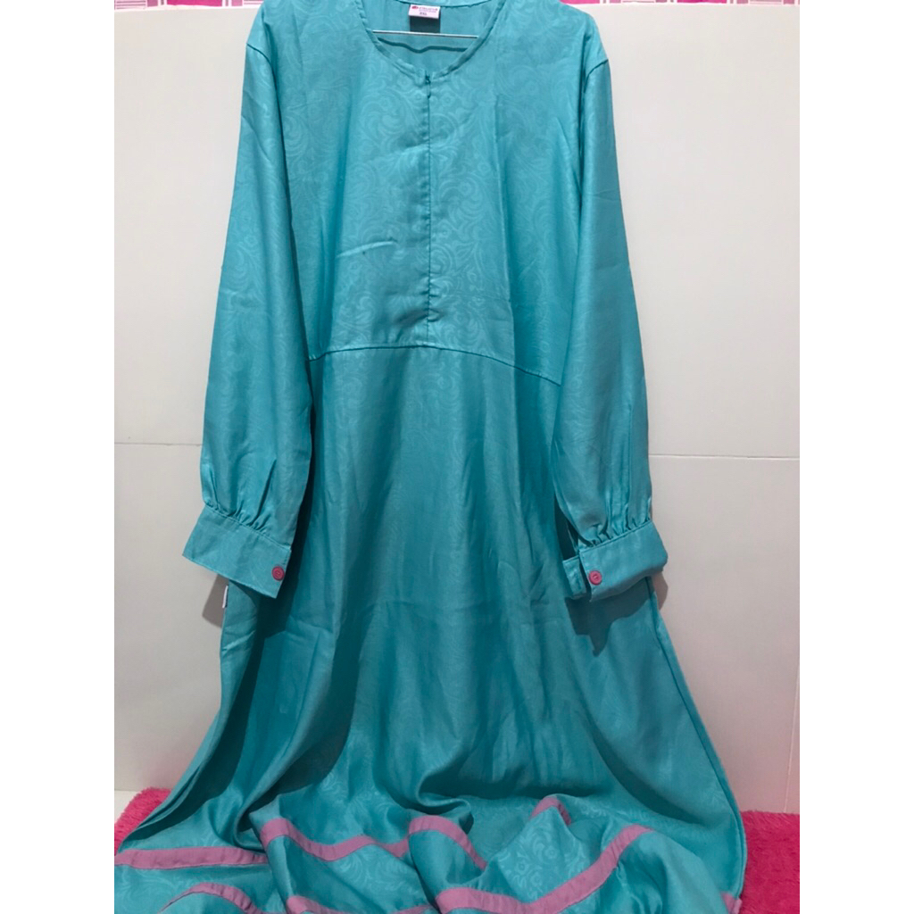 (PRELOVED) GAMIS SET HIJAB  RAUNA