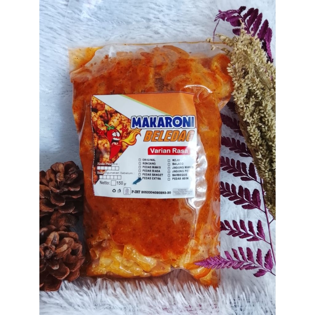 

makaroni pedas exstra bumbu basah