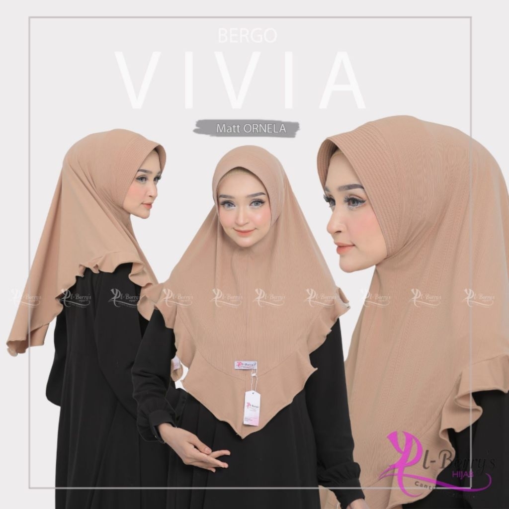 EL BERRYS VIVIA//HIJAB DEWASA INSTAN