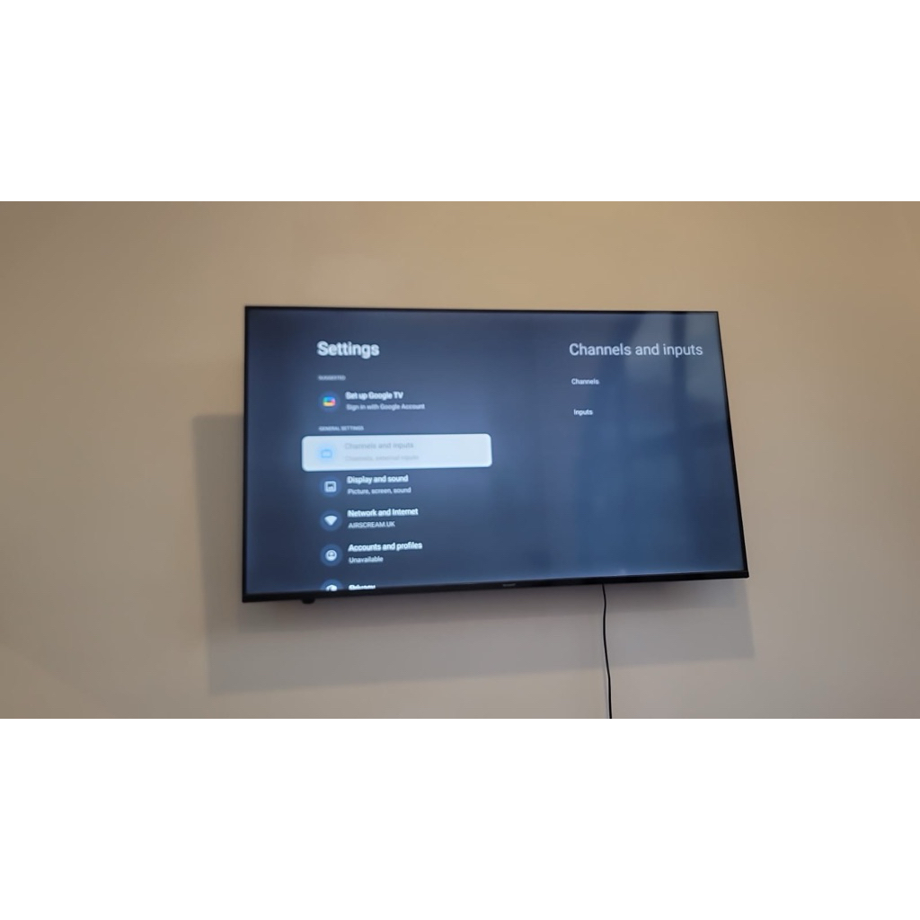 SHARP GOOGLE TV 55inch (second toko)