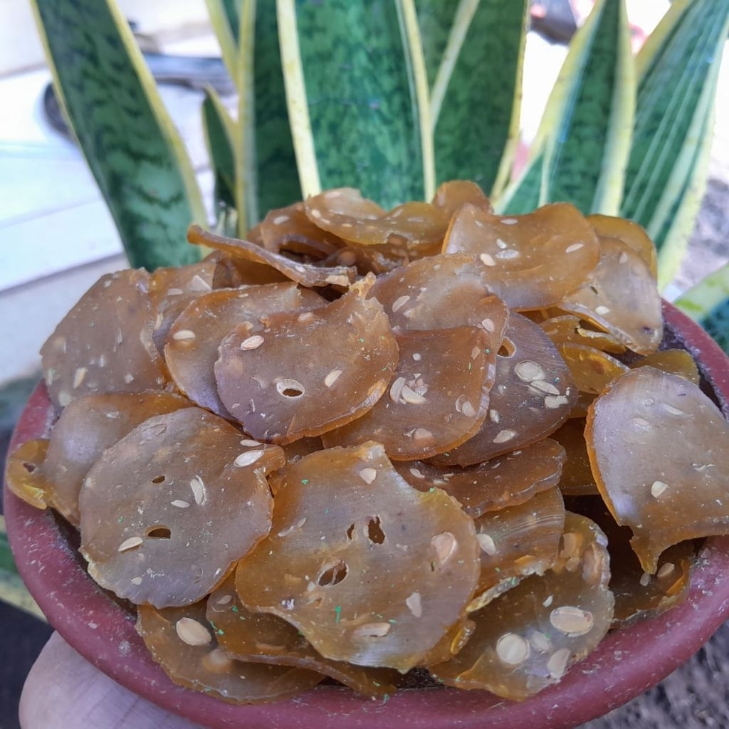 

kerupuk tempe mentah enak & gurih