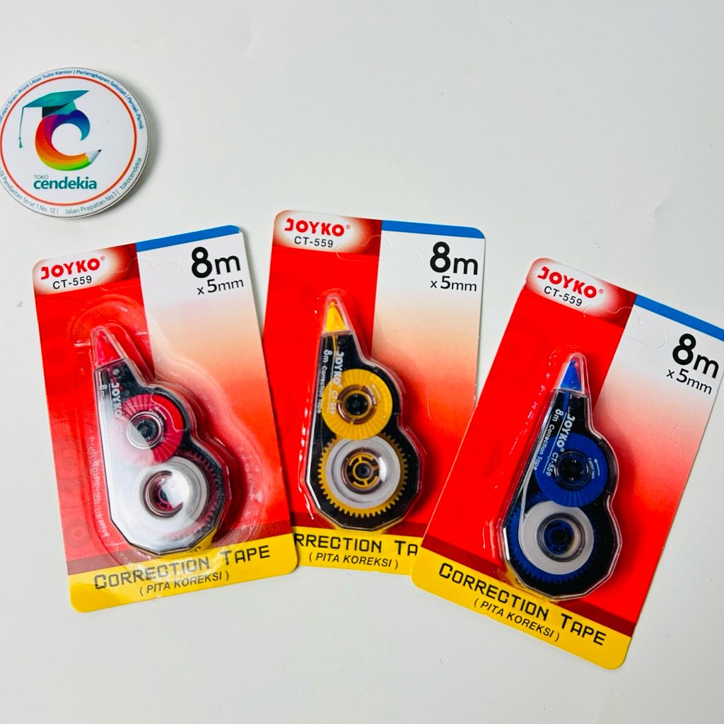 

Correction Tape Tip-x Kertas JOYKO CT-559 5mm x 8m